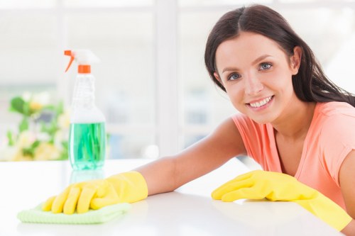 Professional end of tenancy cleaning in a Brent rental property kitchen