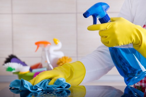 Domestic cleaning service in Brent for a tidy living room