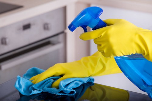Domestic cleaning service in Brent for kitchens and living spaces