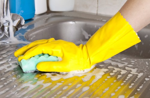 Deep carpet cleaning equipment used in Brent home